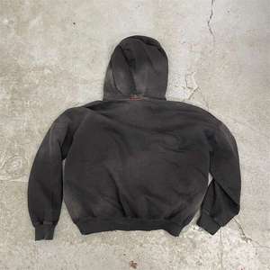 เสื้อมีฮู้ดผ้าเกล็ดปลาเทอร์รี่400 GSM สำหรับผู้ชายเสื้อผ้าแนวสตรีทผ้าคอตตอน100% ปกหนาสำหรับฤดูหนาว XL - Product Image 3