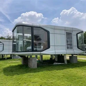 ตู้กาแฟ20FT แบบพกพาใช้เพื่อวัตถุประสงค์ทางธุรกิจที่หลากหลายบ้านที่สามารถเคลื่อนย้ายได้ภาชนะขนส่งสำหรับคาเฟ่ - Product Image 1