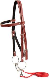 Experience Luxury: 100% Genuine Leather Bridles - Crafted for Elegance, Comfort, and Tradition. <b>Elevate</b> Your Ride with Timeless - Product Image 3
