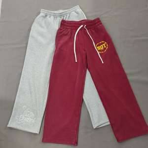 Vente en gros de pantalons de survêtement délavés à l'acide pantalons de survêtement pour hommes de haute qualité avec poches pantalon de survêtement avec logo personnalisé pour hommes - Product Image 4