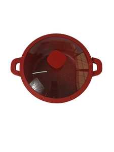 Ultra Z600 Red Marbled <b>Non</b> <b>Stick</b> Pot 24 cm - Product Image 2