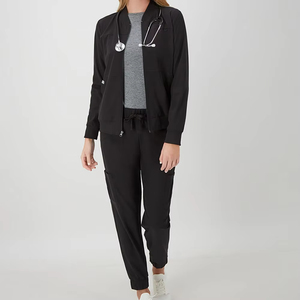 Chaquetas de Uniforme para Mujer, Chaquetas de Enfermería Elegantes para Hospital, Uniformes Médicos con Logotipo, Uniformes para Mujer para Hospital, Uniforme Médico - Product Image 5