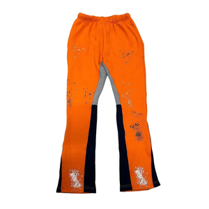 Pantalones Deportivos de Pana Personalizados al por Mayor de Fábrica, de Cintura Media, Corte de Campana, para Hombre, Estilo Urbano, Impermeables y Transpirables - Product Image 1