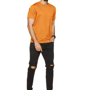 Directo de fábrica Servicio OEM 100% Camiseta de algodón en blanco Unisex Cuello redondo Cómodo Verano Estilo informal - Product Image 5