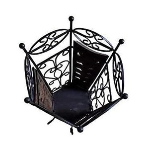 Luxury Flower Pot Top Classical Decorative Planter Vase Eco-Friendly Lightweight Vintage Metal Flower Vase Stand Outdoor Floor - Product Image 1