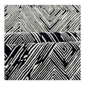 3D สูงกันไฟตัดต่ำพรมเป็นมิตรต่อสิ่งแวดล้อมแบบนามธรรมของสหรัฐอเมริกาทำด้วยมือบ้านห้องรับแขกห้องนอนกองกลางต่ำขนแกะนิวซีแลนด์ - Product Image 1