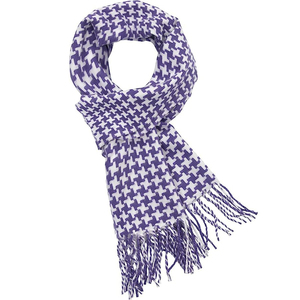 Custom Knitted Acrylic Long Scarf with Custom Logo Embroidery for Winter Seasons - Product Image 2