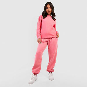 Ensemble de survêtement en coton chaud de haute qualité, style streetwear, sweat-shirts et pantalons de jogging épais, ensemble deux pièces - Product Image 1