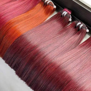 Extensiones de Cabello Humano con Trama Lisa al por Mayor, Extensiones de Cabello con Trama de Doble Capa, Cabello con Trama Muy Suave - Product Image 1