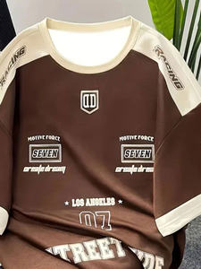 2025 été Shorts manches chemise 3D imprimé chemises décontractées pour hommes 100% coton bio respirant T-Shirt - Product Image 6