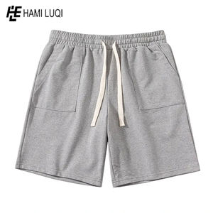 2025 New Men Athletic <b>Running</b> 100% French Terry Sweat Shorts Casual Wear Fashion Men Gym Fitness Shorts Beach - Product Image 4