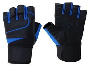 Guantes de entrenamiento de gimnasio unisex para fitness y entrenamiento deportivo Guantes de cuero transpirables con logotipo personalizable para levantamiento de pesas - Product Image 5