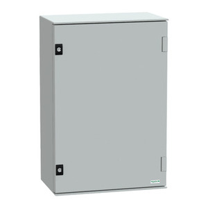 Per Schneider Electric NSYPLM64PG - Contenitore a parete in poliestere Thalassa PLM con porta liscia e piastra metallica per elettronica - Product Image 1