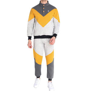 Survêtement d'hiver pour homme, coupe classique, design uni respirant, pour les voyages ou les activités légères, matière douce et look décontracté - Product Image 1