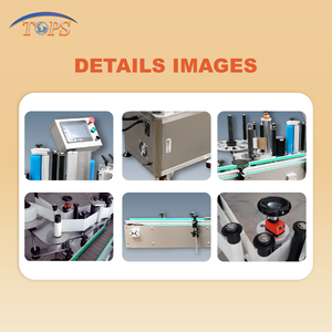 Voedsel Standaard Fles Etiketteermachine Voor Beer Glazen Wijnfles Ronde Fles Etiketteermachine - Product Image 2