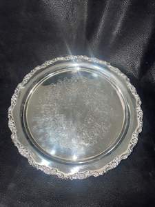 ถาดเก็บใบไม้หรูหราสีเงินวินเทจใช้ในครัวเรือนและอาหารเสิร์ฟงานแต่งงานงานปาร์ตี้แฮนด์เมดถาดรูปหัวใจเครื่องครัว - Product Image 5