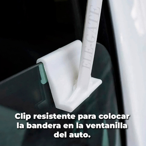 ธงชาติเม็กซิโกสำหรับรถยนต์ ผ้าซาติน ไนลอน โพลีเอสเตอร์ ผ้าไหม ดิจิตอล ทนทาน พร้อมเสาพลาสติก ติดตั้งบนกระจกรถยนต์ ตกแต่งด้วยสัญลักษณ์ประจำชาติ - Product Image 3