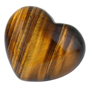 หินตาเสือคริสตัลรูปหัวใจปาล์มหินฟูหินธรรมชาติบำบัดหินเรกิพลอยควอตซ์ขายส่ง - Product Image 4