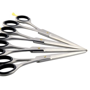 Ciseaux de coiffeur professionnels KOUNAIN en acier inoxydable 420 micro-serrés pour droitiers, pour étudiants en coiffure, usage domestique - Product Image 1