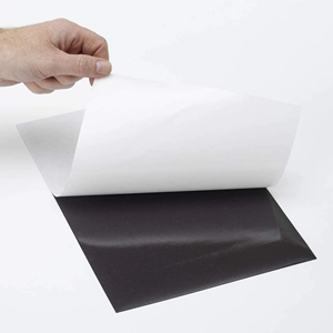 <span class=keywords><strong>Feuille</strong></span> <span class=keywords><strong>magnétique</strong></span> auto-adhésive en papier <span class=keywords><strong>magnétique</strong></span> blanc mat A4 imprimable à jet d'encre 210x297mm - Product Image 2