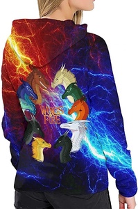 Sweat-shirt à capuche vierge à Sublimation, impression personnalisée sur l'ensemble, transfert de chaleur, bloc de couleurs, pull à capuche, Logo personnalisé, Street wear Hoo - Product Image 2