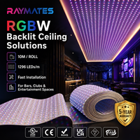 Feuille LED flexible RGBCW à rétroéclairage fiable, économe en énergie et longue durée de vie pour réception d'hôtel, grand panneau commercial rétroéclairé en onyx
