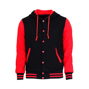 Veste universitaire de haute qualité pour homme, 100% coton, toile, formelle, printemps, design personnalisé, baseball universitaire, devant - Product Image 6