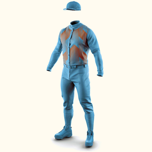 Uniforme de baseball de qualité supérieure, couleur unie, respirant et confortable, ensemble à prix de gros - Product Image 2