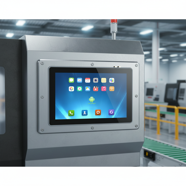 10.1 Inch IP65 Waterproof Capacitive Touchscreen Panel PC Industrial Display Monitor for Vending Machines Accessory