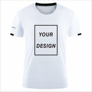 เสื้อยืดสำหรับผู้ชายเสื้อผ้าแฟชั่นแขนสั้นผ้าฝ้าย100% ขนาดใหญ่พิเศษออกแบบโลโก้ได้ตามต้องการ - Product Image 6