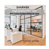 Film intelligent PDLC électrique STARTEK pour la confidentialité des fenêtres de bureau