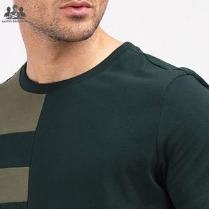 Camisetas de Cuello Redondo para Hombre, Diseño Clásico, Color Sólido, 100% Algodón Tejido, Transpirables, de Secado Rápido, Ecológicas, para Verano, con Diseño en Blanco - Product Image 5