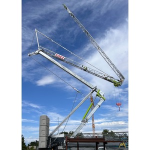 รถเครนตั้งเสาอัตโนมัติ Saez S-1382 (H25) สภาพใหม่ รับน้ำหนัก 1-10 ตัน ยกสูง 25 เมตร สำหรับงานก่อสร้าง พร้อมเครื่องยนต์และปั๊ม - Product Image 2