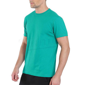 Moda Unisex al por mayor camisetas de alta calidad camiseta de gran tamaño de algodón suave camiseta lisa para hombres - Product Image 3