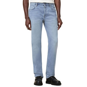 Vente chaude Classique Hommes Denim Jeans Confortable Fiable Tissu Durable Usage Quotidien Style Décontracté Moderne - Product Image 3