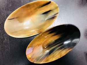 Ensaladera Artesanal Ecológica de Cuerno de Búfalo, Estilo Zen Asiático Personalizado, Decoración para Hogar, Hotel y Restaurante para Servir Alimentos - Product Image 2