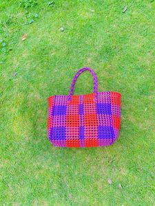 ถุงช้อปปิ้งพลาสติกโพลีโพรพิลีนรีไซเคิลเป็นมิตรกับสิ่งแวดล้อมทำด้วยมือถุงพลาสติกแบบยั่งยืนทำจากกระเป๋าถือแฟชั่นอินเดียจำนวนมาก - Product Image 4