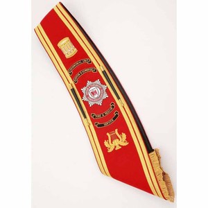 Écharpe brodée à la main de qualité supérieure OEM, écharpes tactiques OEM pour kit uniforme, broderie au point de croix DIY, écharpes brodées1 - Product Image 1