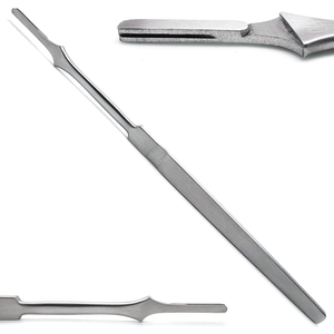 Mango de Bisturí Quirúrgico de Acero Inoxidable Ligero de Alta Calidad No. Instrumento Médico de Precisión 3/4/7, Desmontable, Manual, BSZ - Product Image 6