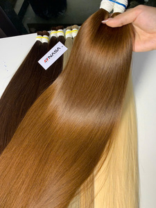 Extensiones de Cabello Humano Virgen Vietnamita de Lujo Premium, Ondulado Profundo, Súper Doble Trama, 100g, Precio al por Mayor, Todos los Colores, 60cm - Product Image 6