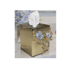 Boîte à mouchoirs de forme carrée de dernière génération pour la maison, l'hôtel, le restaurant, utilisation de papier de soie à prix avantageux - Product Image 5