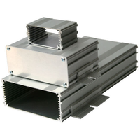 Boîtier de module PCB électrique moderne sur mesure OEM, en aluminium anodisé extrudé, boîte de jonction pour appareil électronique