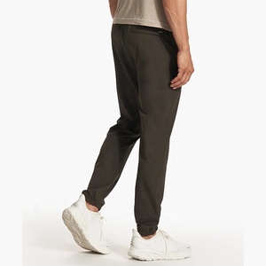 Custom Fashion Sports <b>Slim</b> <b>Fit</b> Lightweight Plain With Pocket Training <b>Jogger</b> Elastic Waist Polyester Spandex <b>Jogger</b> Pant <b>Men</b> - Product Image 3