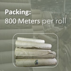 40 pouces de large 7oz Hessian Fabric 800 Mètres Roll Up Bangladesh Jute Woven Burlap Cloth Wholesale Goodman Global Bangladesh - Product Image 3