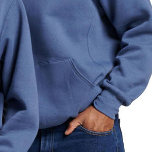 Custom Logo High Quality <b>Men's</b> <b>Hoodies</b> 500 GSM Thick Heavyweight <b>Fleece</b> Streetwear Heavy Pullover <b>Oversized</b> <b>Hoodies</b> <b>Men</b> - Product Image 2