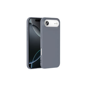 Funda de Silicona Líquida Premium Serie Zore Mara para iPhone 17 Air, Delgada y Protectora con Logotipo en Azul Marino - Product Image 2