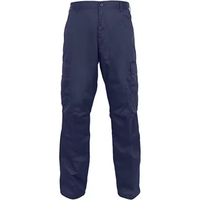 Bleu marine hommes décontracté Slim Fit survêtement tactique sécurité travail pantalon multi-poches grand extérieur travail pantalon OEM Cargo pantalon