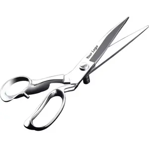 Dressmaking Scissors 10 Inch - Professional Heavy Duty Industrial Strength Tailor Shears For Fabric Leather Sewing