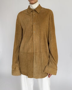 เสื้อเบลเซอร์หนังแกะกระดุมสองแถวของผู้หญิงหนังนิ่มสีเขียวล้วนมีกระดุมกันลมให้บริการฤดูใบไม้ผลิฤดูใบไม้ร่วงฤดูหนาว - Product Image 2