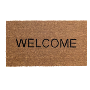 Tapis de porte en fibre de coco fait à la main écologique WELCOME MAT Pet Mat Durable et élégant pour chaque porte LOGO PERSONNALISER - Product Image 1
